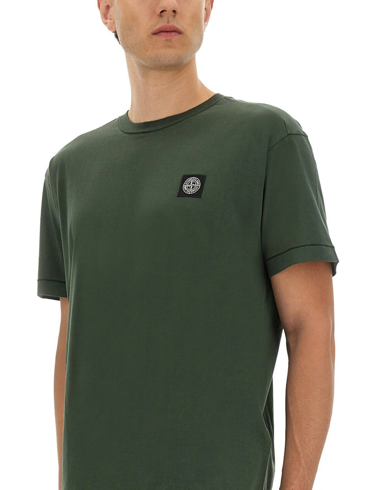 Stone Island T shirt - Verde | Wanan Luxury
