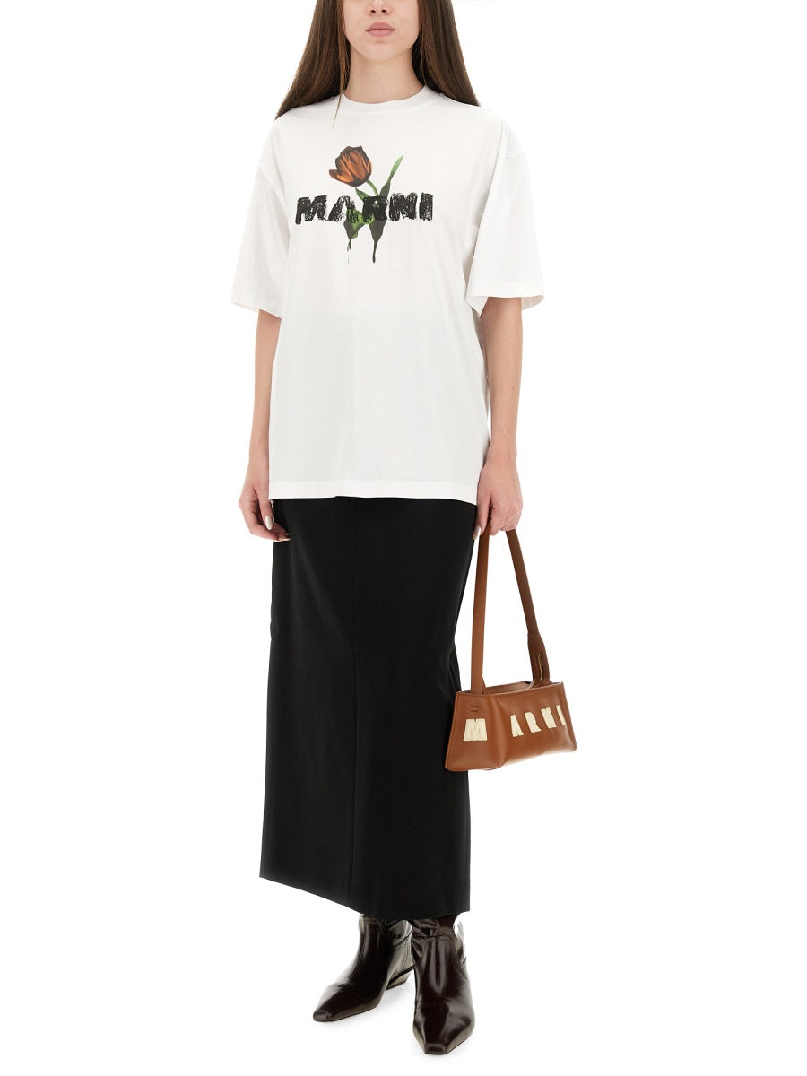 Marni T shirt - Bianco | Wanan Luxury