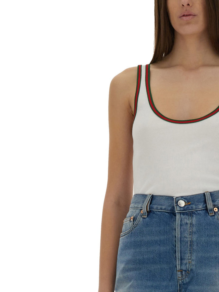 Gucci Top - Bianco | Wanan Luxury