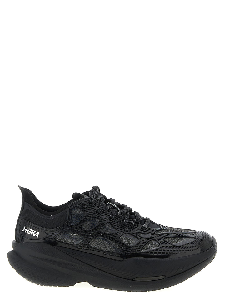 Hoka One One Mach X Caged Sneakers - Nero | 7d430170ef03e878f75a126ef69eb3b943590eee