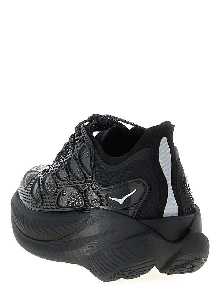 Hoka One One Mach X Caged Sneakers - Nero | b9689f7ffd5f2504d152e1ead271dac0bb57e9d6