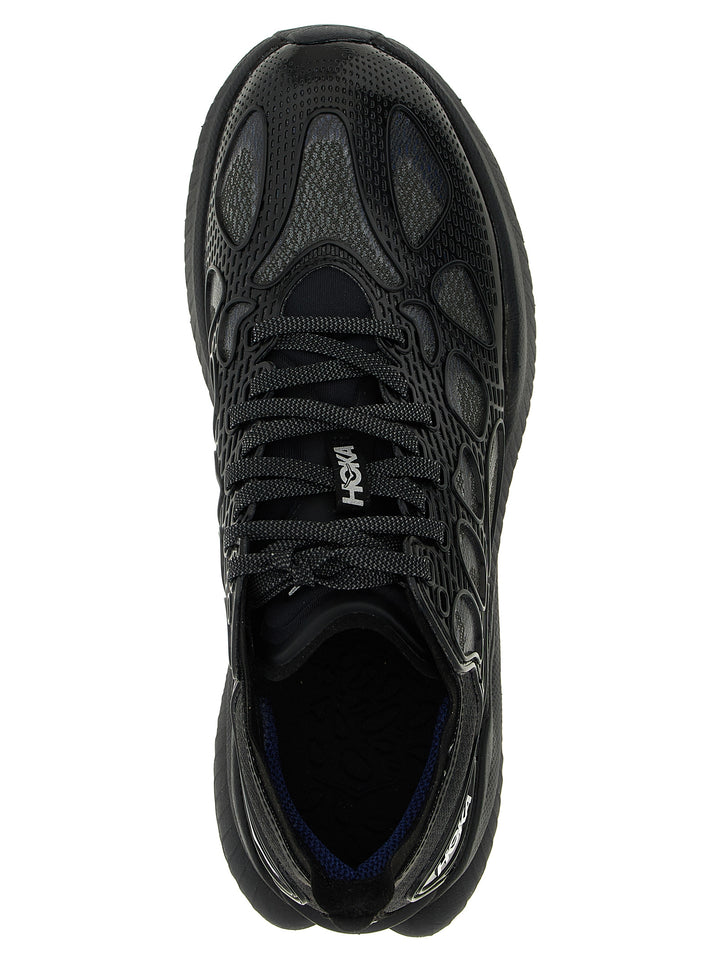 Hoka One One Mach X Caged Sneakers - Nero | 5662830bee62f7b368c1d49f4e814e06ad906aea