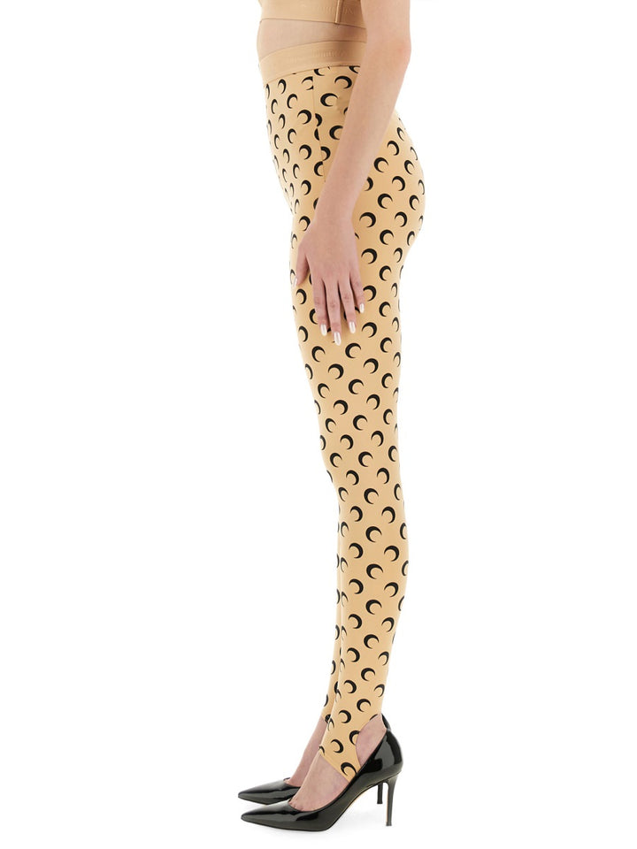 Marine Serre Pantaloni - Neutro | Wanan Luxury