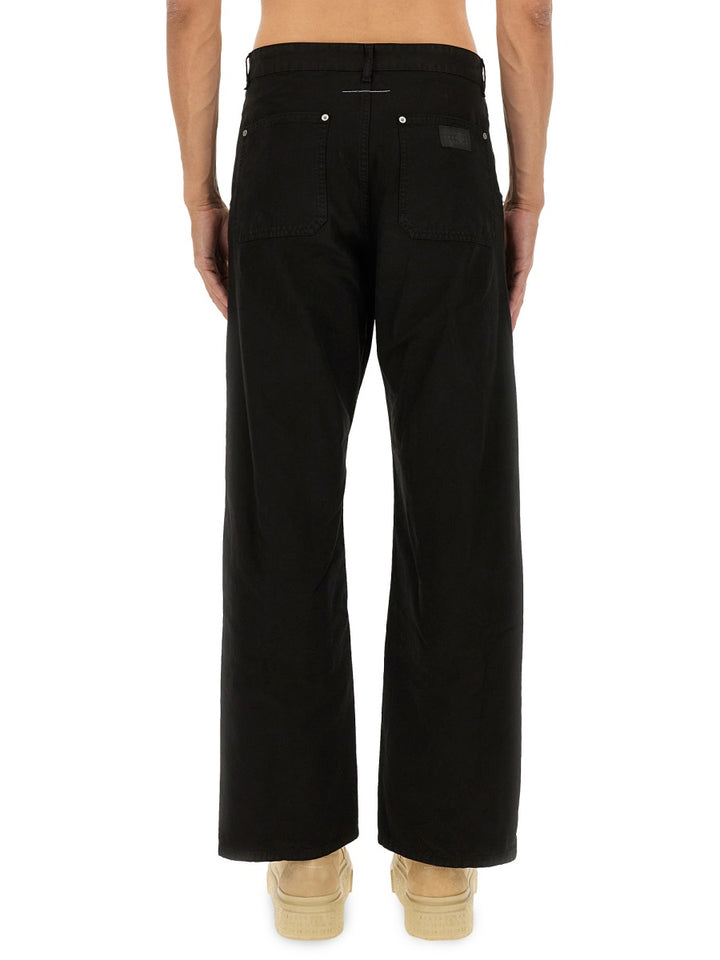 MM6 Maison Margiela Pantaloni - Nero | Wanan Luxury