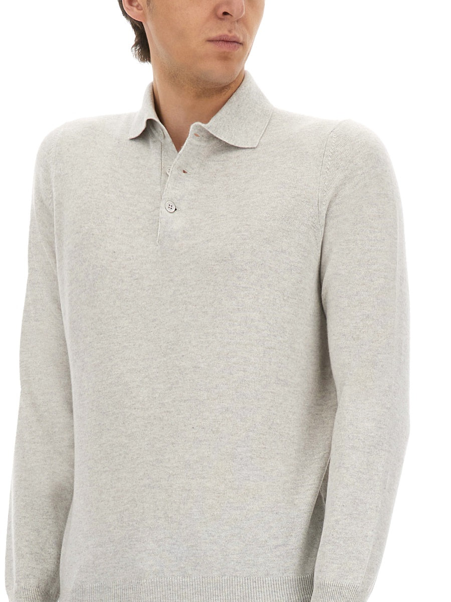 Brunello Cucinelli Polo - Grigio | Wanan Luxury
