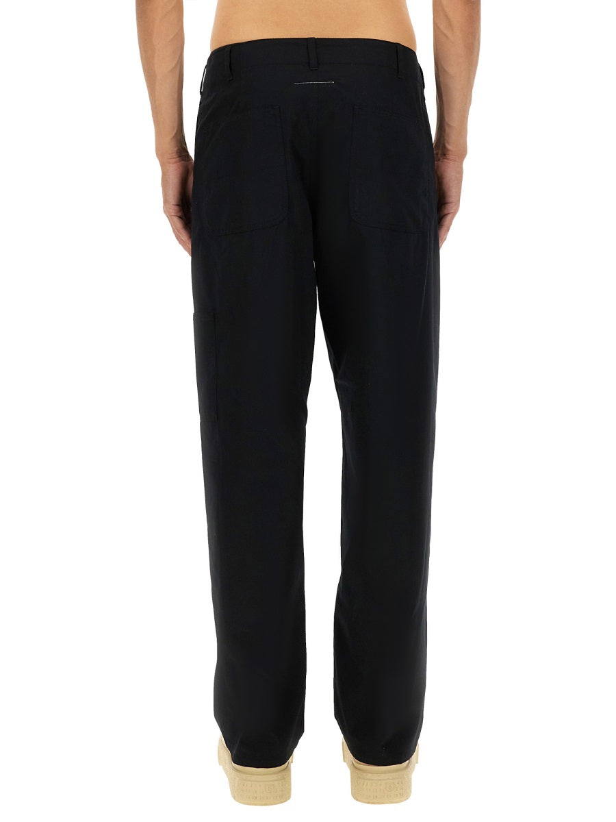 MM6 Maison Margiela Pantaloni - Nero | Wanan Luxury