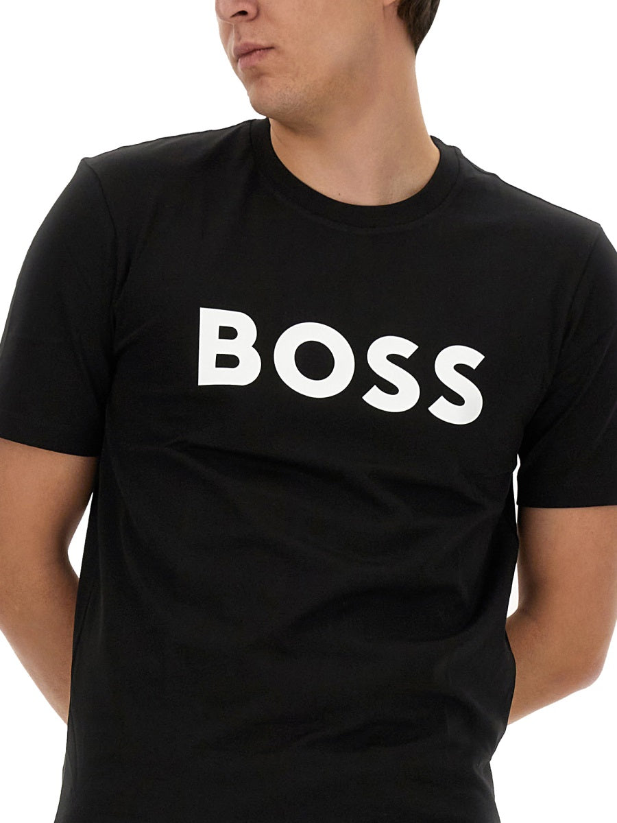 Boss T shirt - Nero | Wanan Luxury