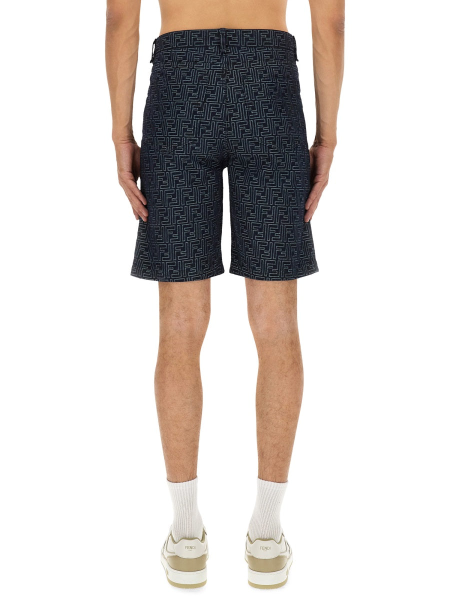 Fendi Shorts - Blue | ac3ed288d51bad62682994ebf4e47740381df04c