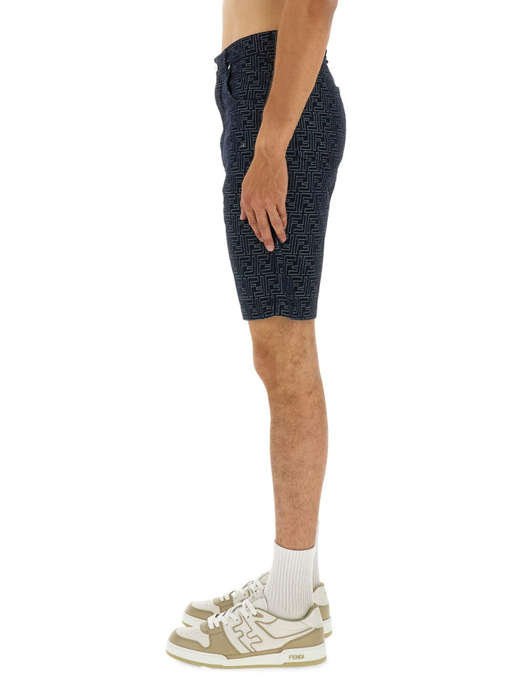 Fendi Shorts - Blue | 9bb60d5dd23fb34528cb06e73df77a69c569f3c7