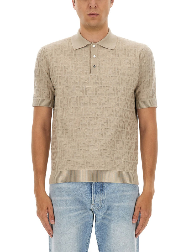 Fendi Polo - Beige | Wanan Luxury