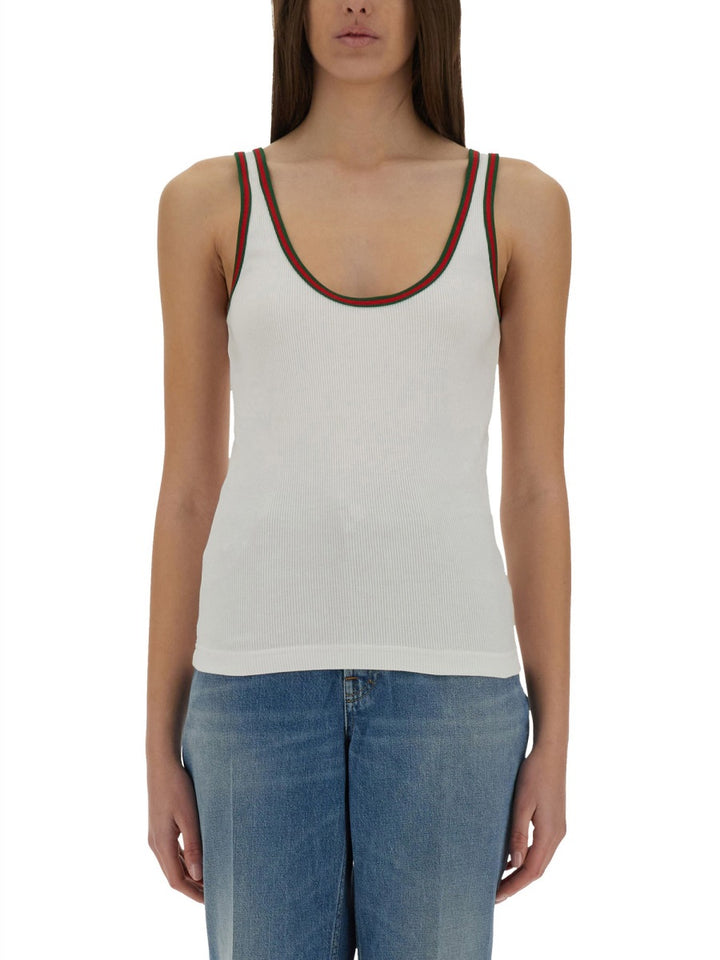 Gucci Top - Bianco | Wanan Luxury