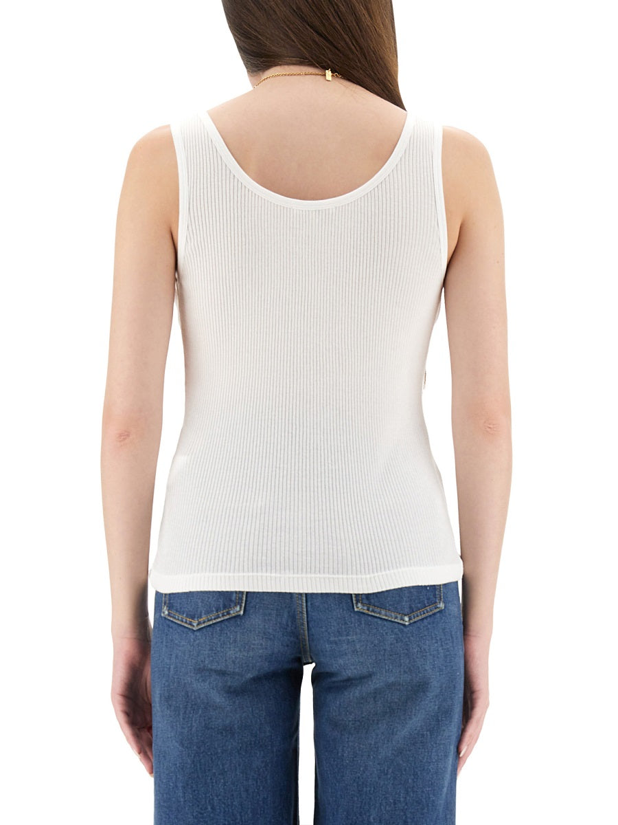 CHLOÉ Top - Bianco | Wanan Luxury