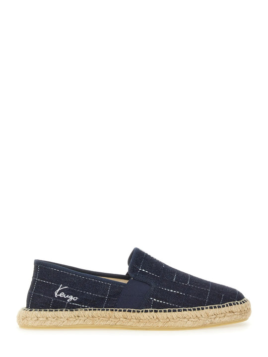 Espadrille With Logo Embroidery