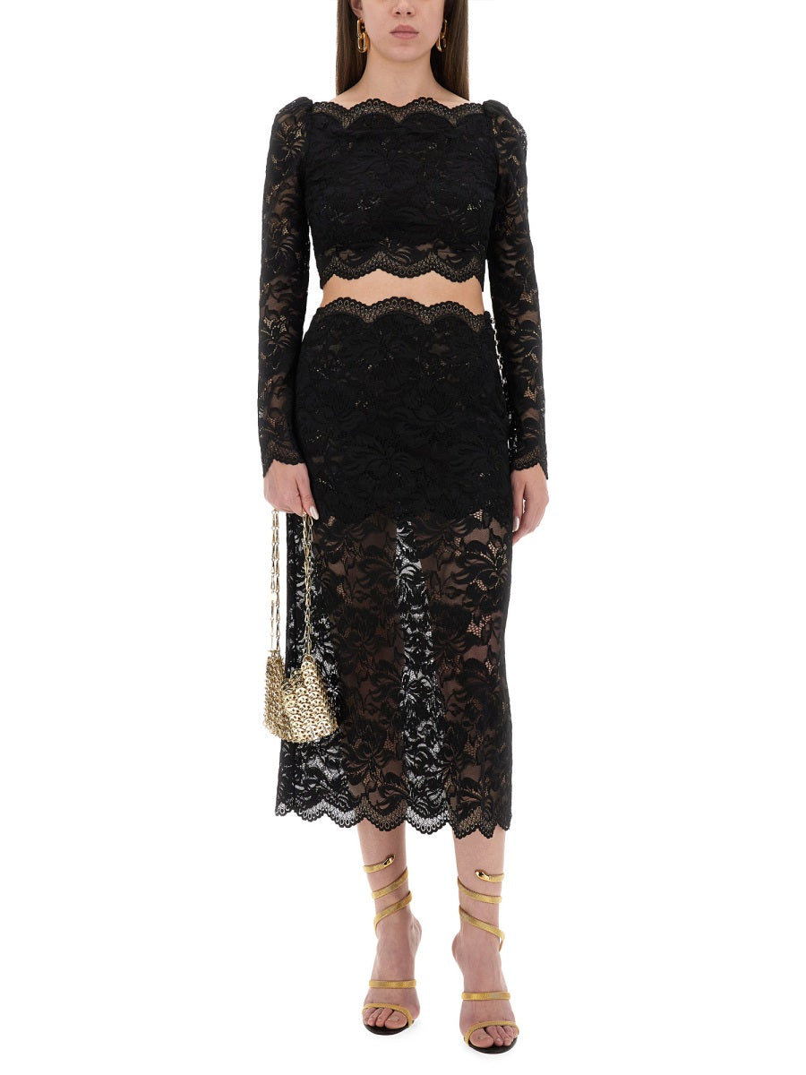 Rabanne Top - Nero | Wanan Luxury