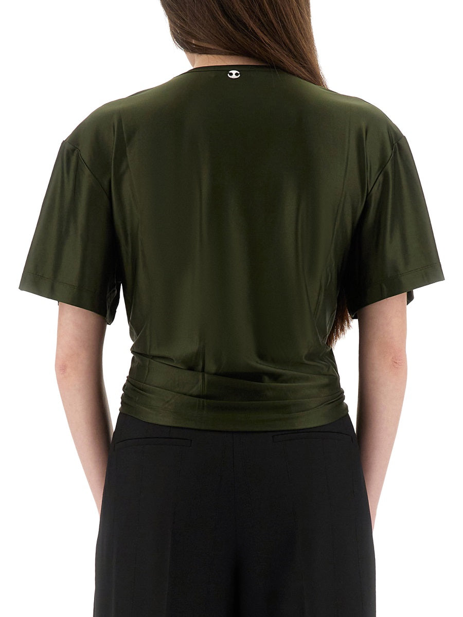 Rabanne T shirt - Verde | Wanan Luxury