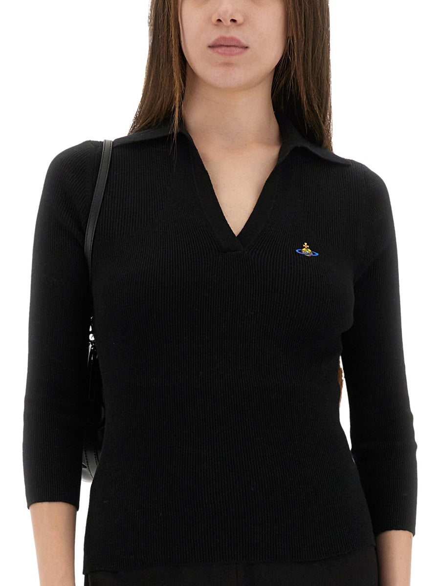 Vivienne Westwood Polo - Nero | Wanan Luxury