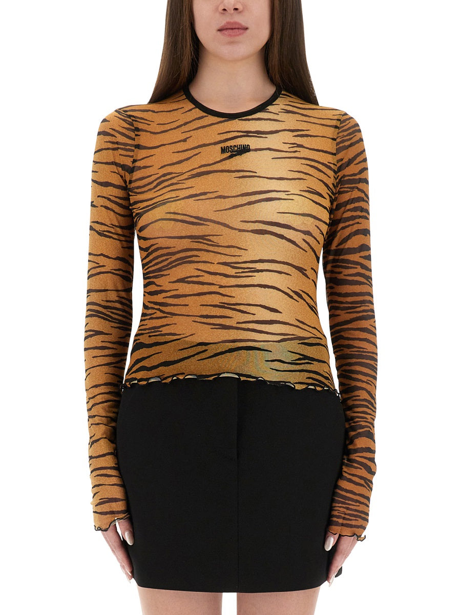 Moschino Jeans Top - Animalier | Wanan Luxury