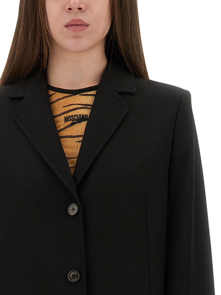 Moschino Jeans Trench e Impermeabili - Nero | Wanan Luxury