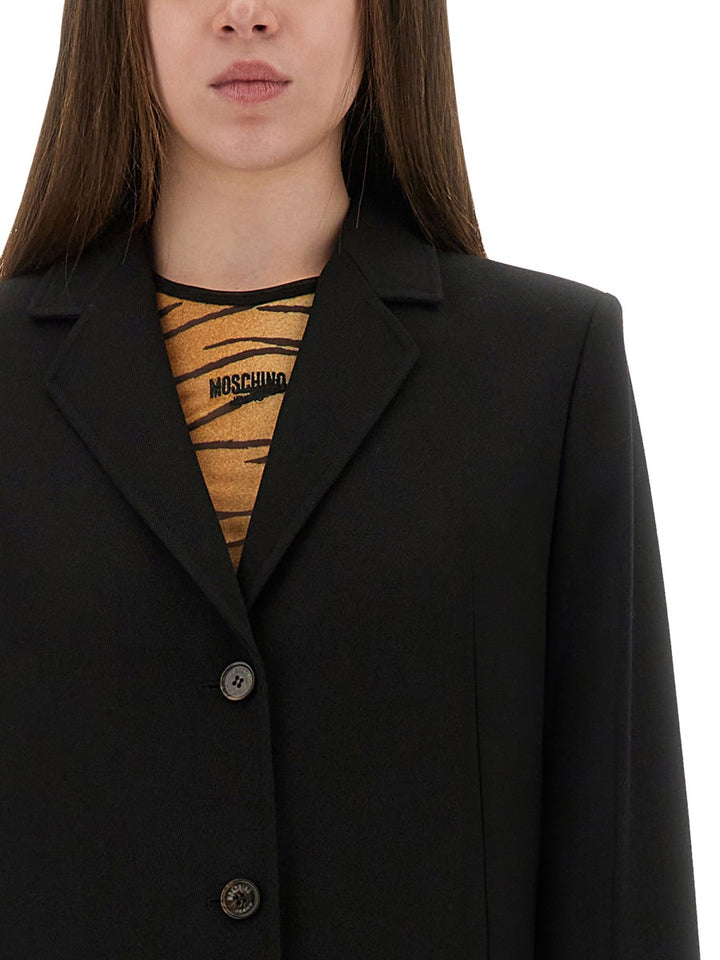Moschino Jeans Trench e Impermeabili - Nero | Wanan Luxury