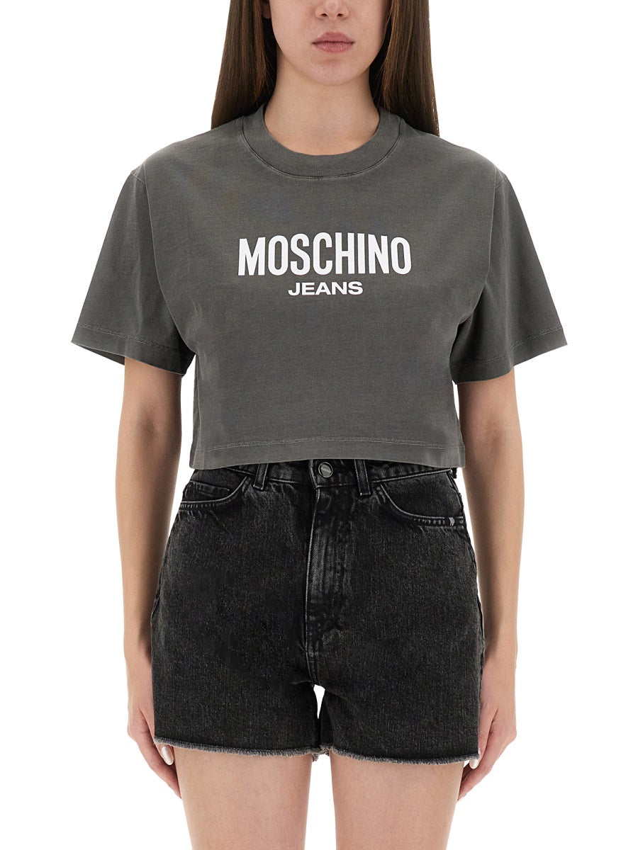 Moschino Jeans T shirt - Grigio | Wanan Luxury