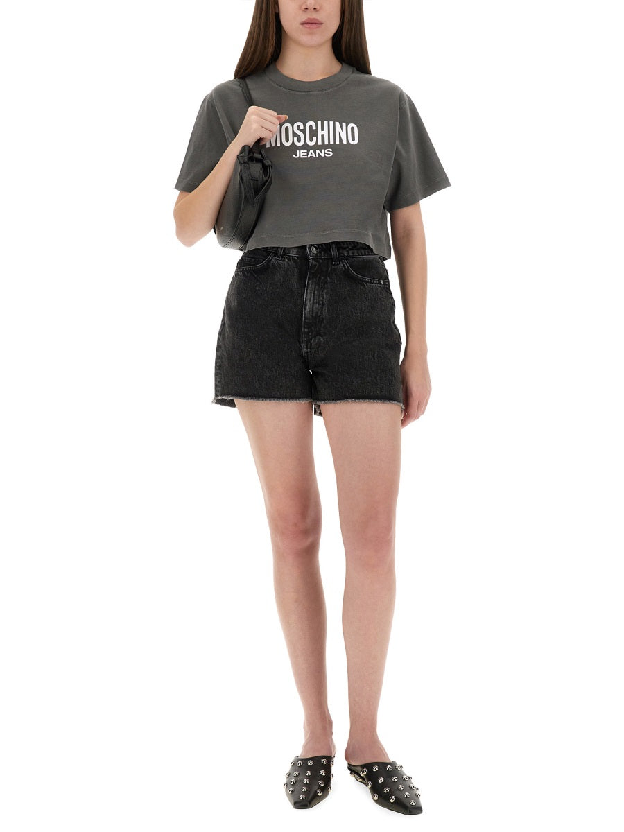 Moschino Jeans T shirt - Grigio | Wanan Luxury