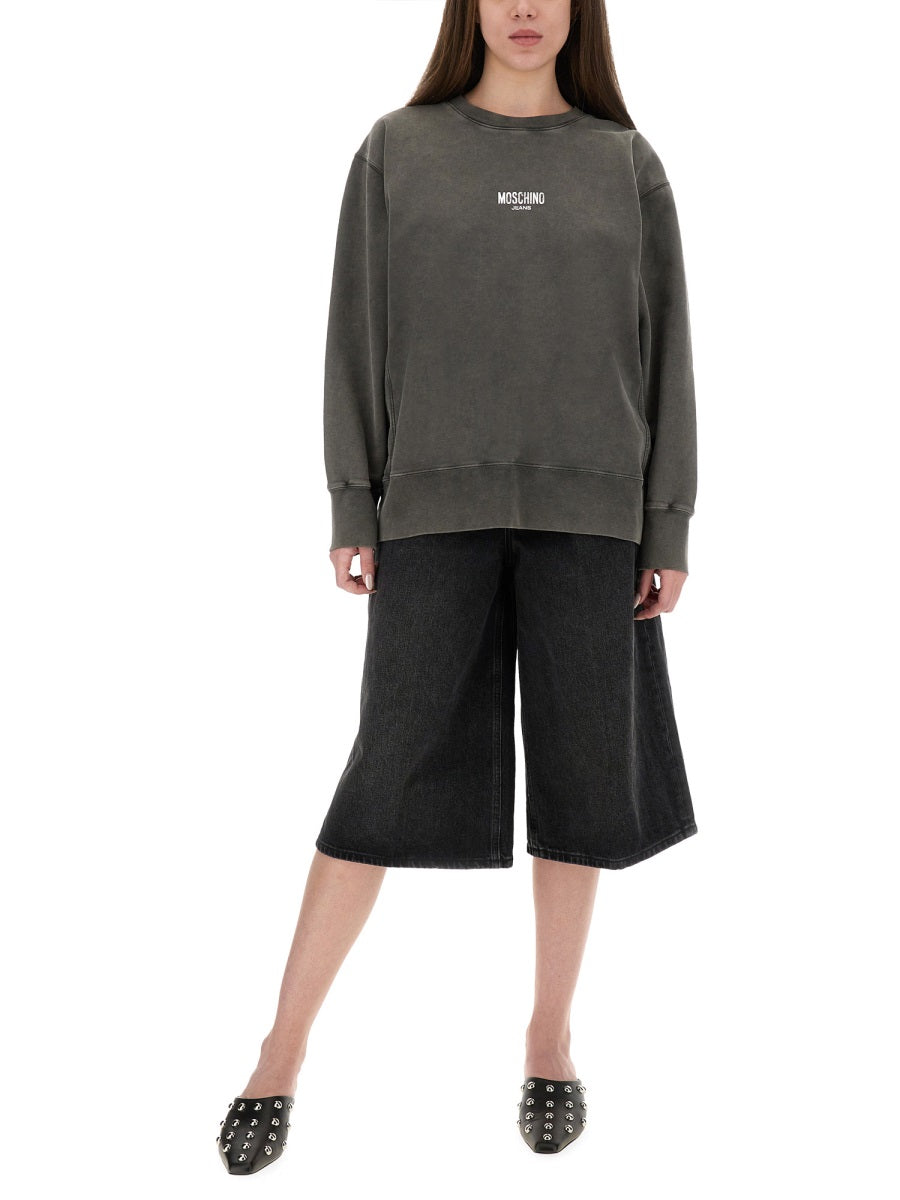 Moschino Jeans Felpe - Grigio | Wanan Luxury