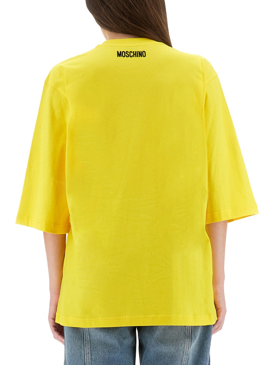 Moschino T shirt - Giallo | Wanan Luxury