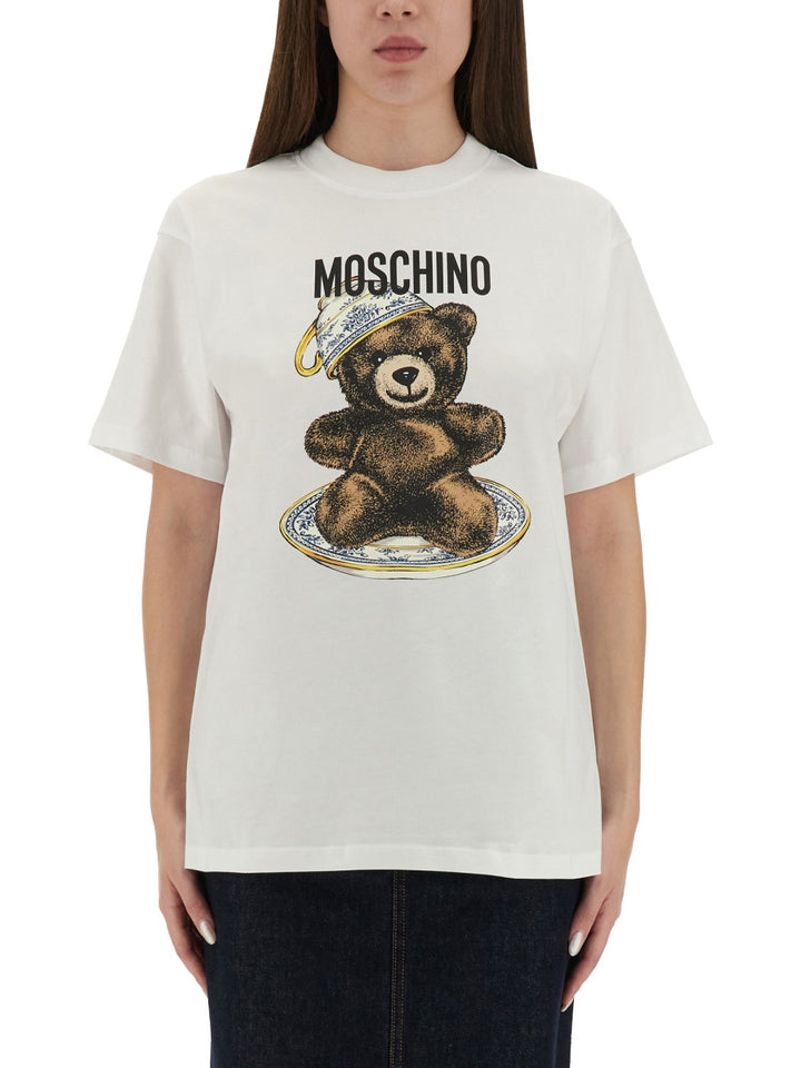 Moschino T shirt - Bianco | Wanan Luxury
