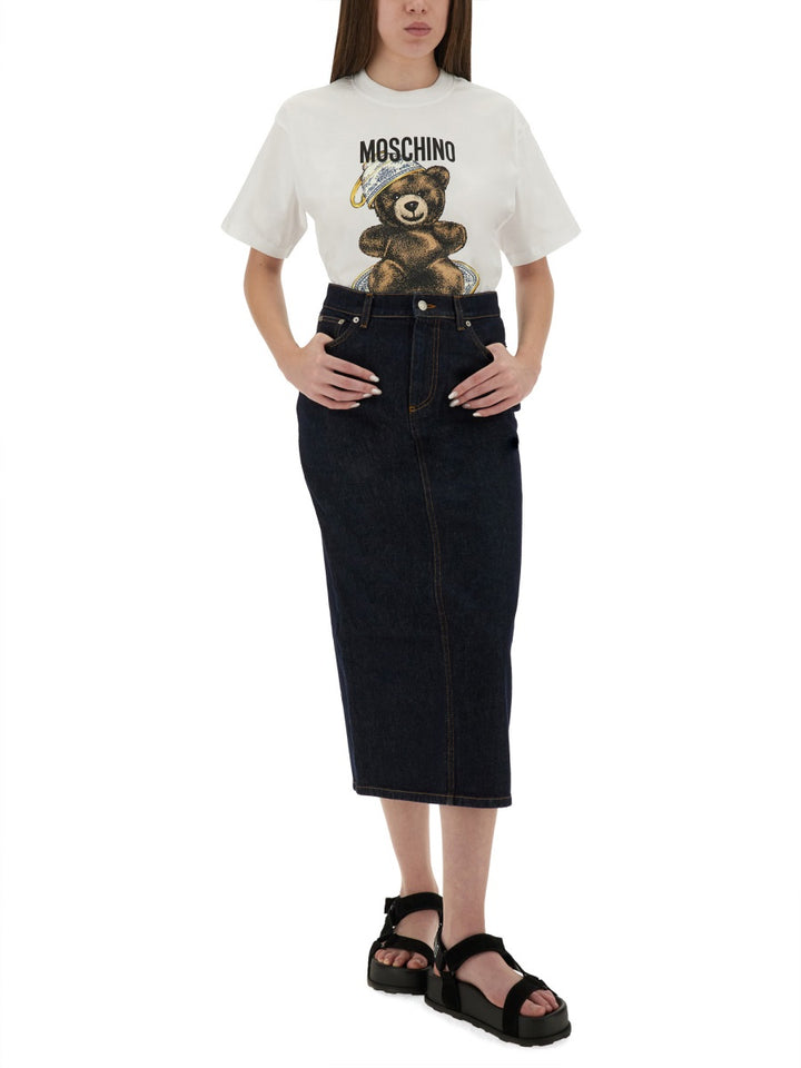 Moschino T shirt - Bianco | Wanan Luxury