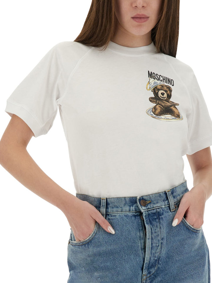 Moschino T shirt - Bianco | Wanan Luxury
