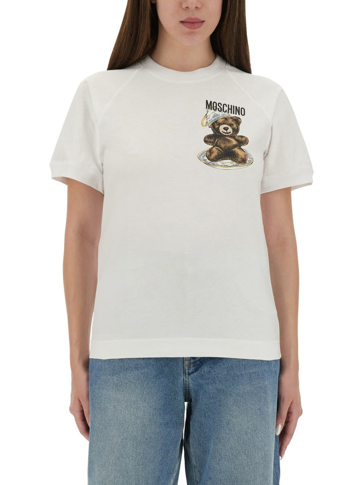 Moschino T shirt - Bianco | Wanan Luxury