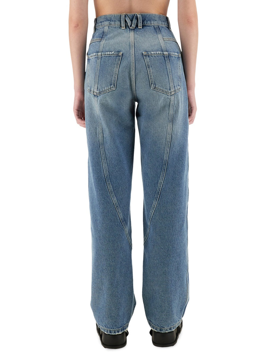 Moschino Pantaloni - Blu | Wanan Luxury