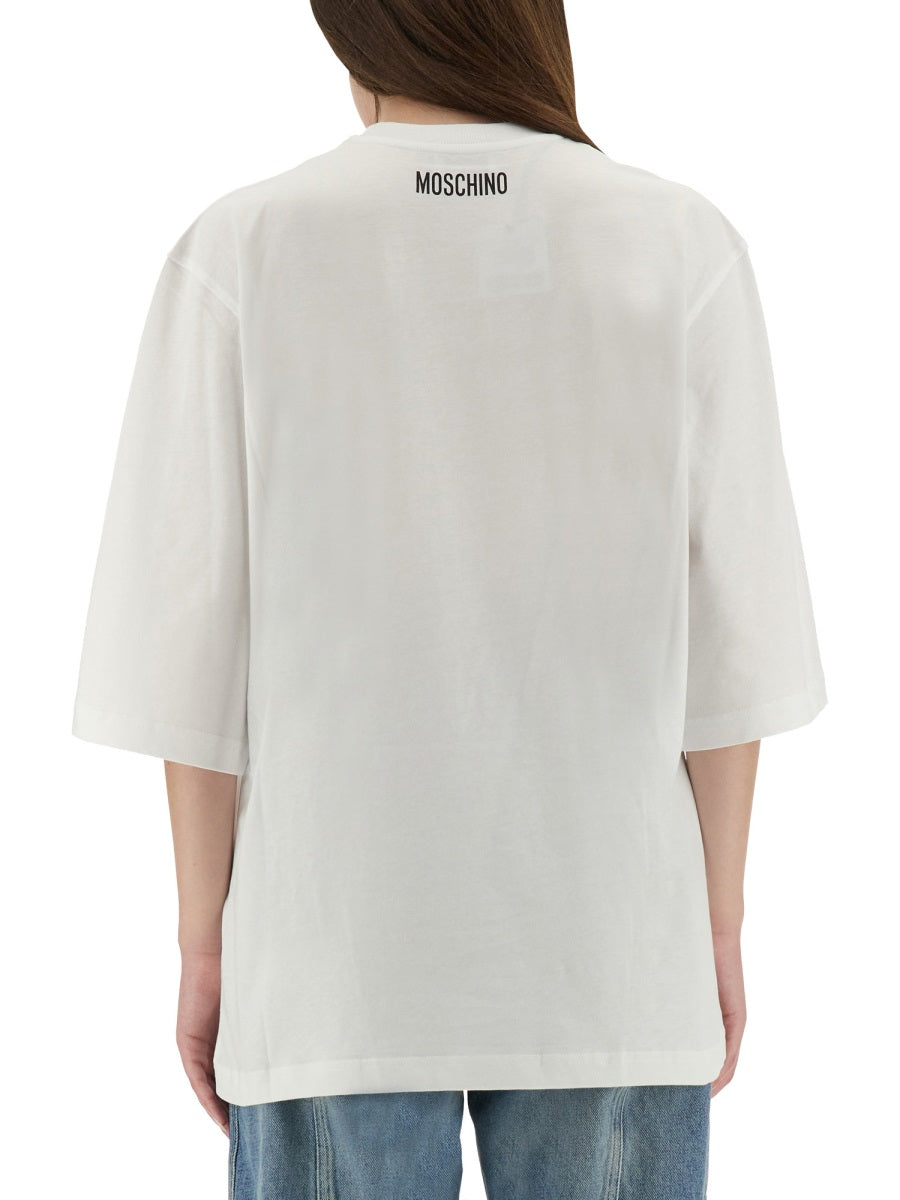 Moschino T shirt - Bianco | Wanan Luxury