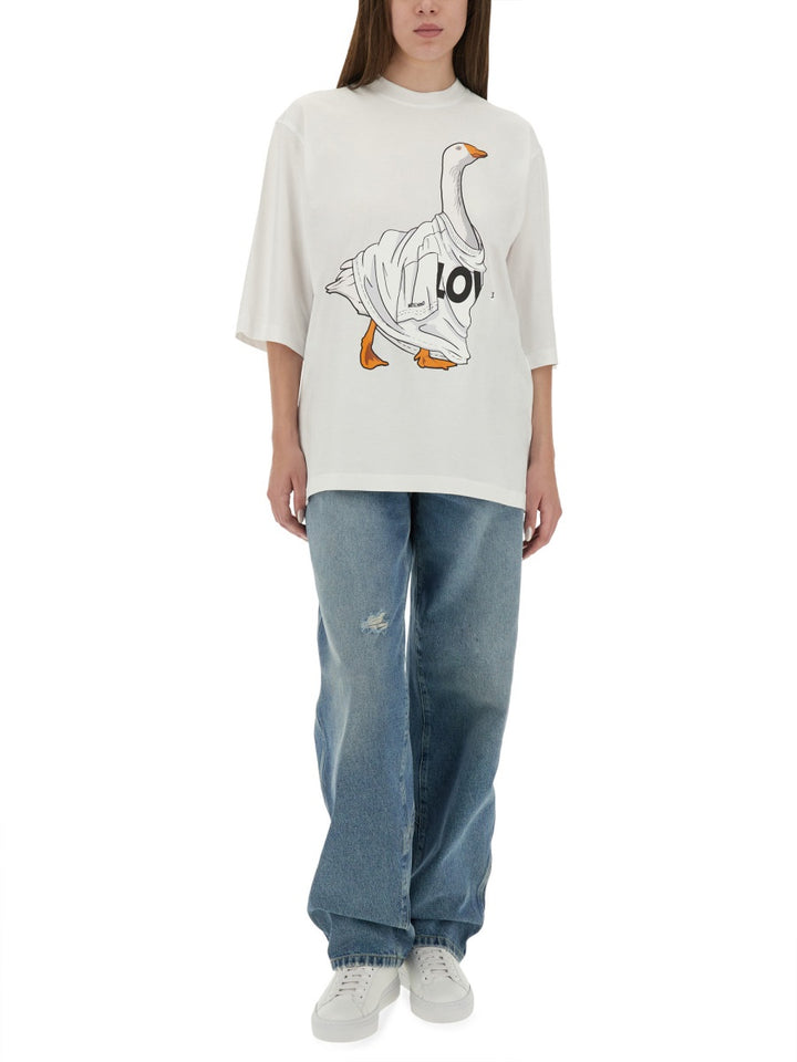 Moschino T shirt - Bianco | Wanan Luxury