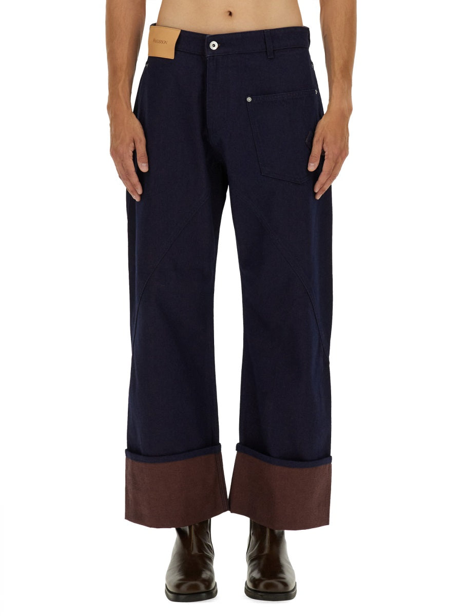 JW Anderson Jeans - Blu | Wanan Luxury