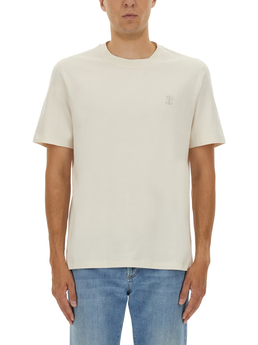 Brunello Cucinelli T shirt - Bianco | Wanan Luxury
