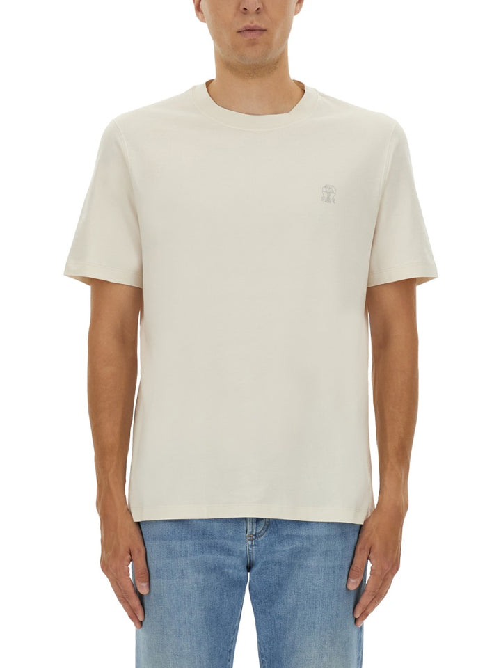 Brunello Cucinelli T shirt - Bianco | Wanan Luxury