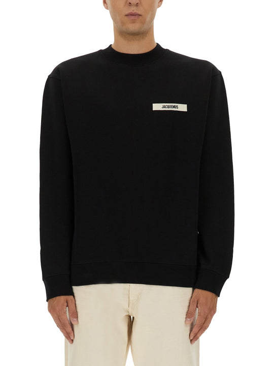 Grosgrain Logo Sweatshirt