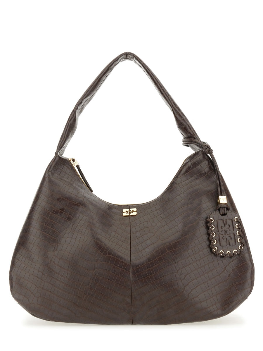 Ganni Borse a Spalla e Tracolla - Brown | 23f6ecf4d54d3e9f47f006ef540ce29eaa7997a5
