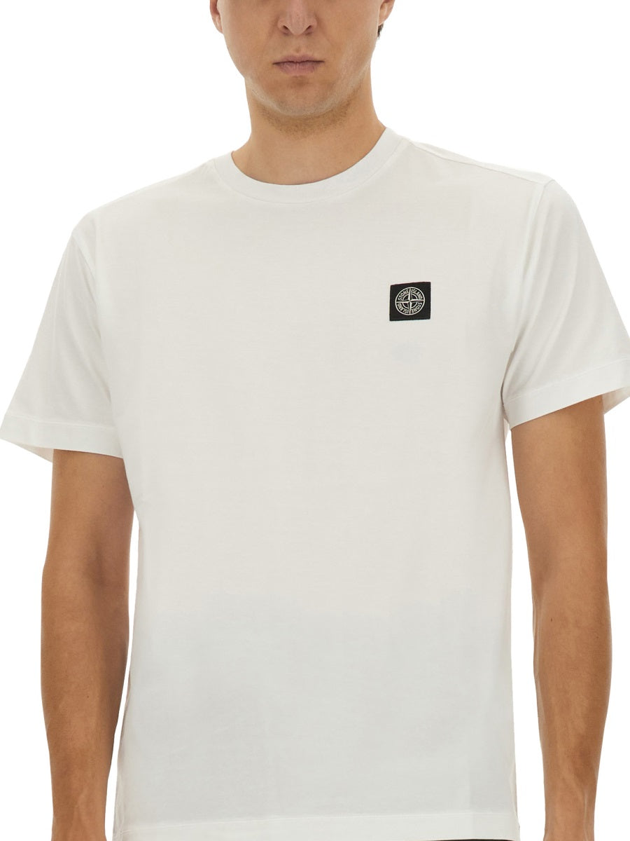 Stone Island T shirt - Bianco | Wanan Luxury