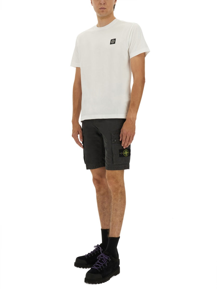 Stone Island T shirt - Bianco | Wanan Luxury