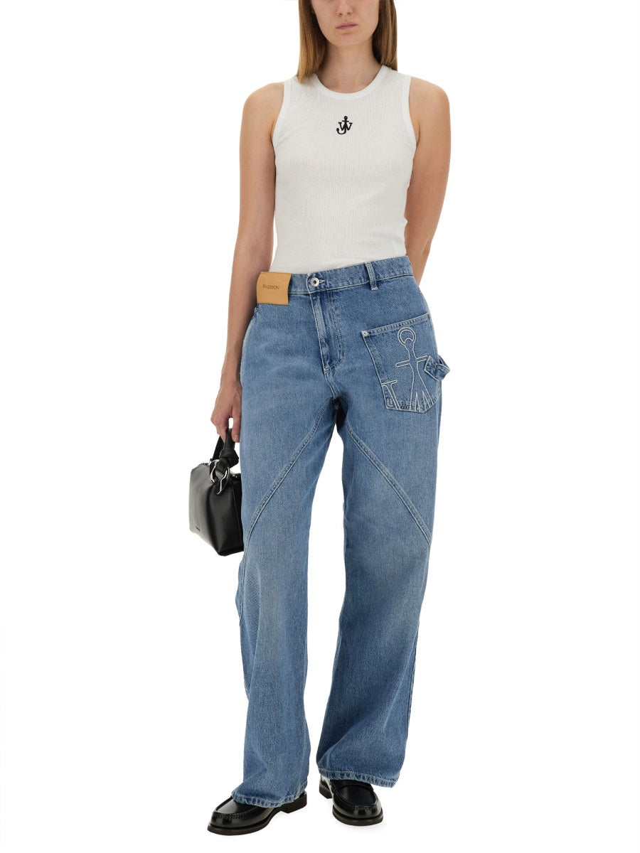 JW Anderson Top - Bianco | Wanan Luxury