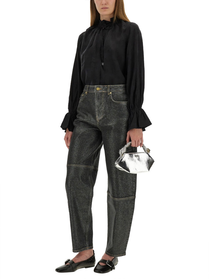 Ganni Camicie - Nero | Wanan Luxury