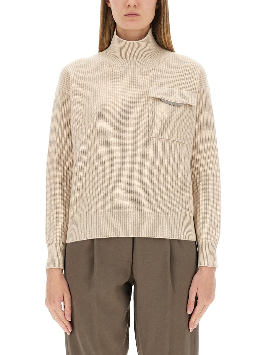 Brunello Cucinelli Maglioni - Beige | Wanan Luxury