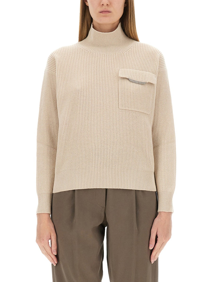 Brunello Cucinelli Maglioni - Beige | Wanan Luxury