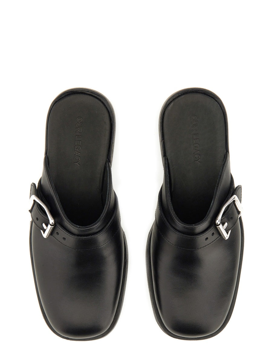 Our Legacy Sandali - Nero | Wanan Luxury