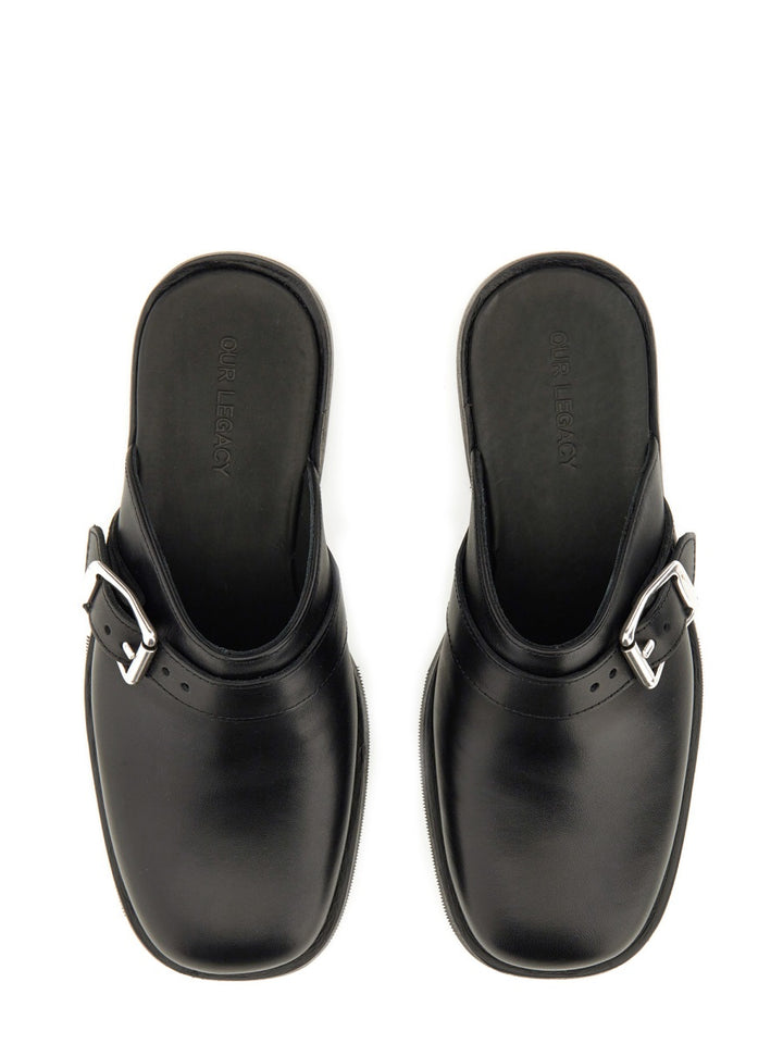 Our Legacy Sandali - Nero | Wanan Luxury