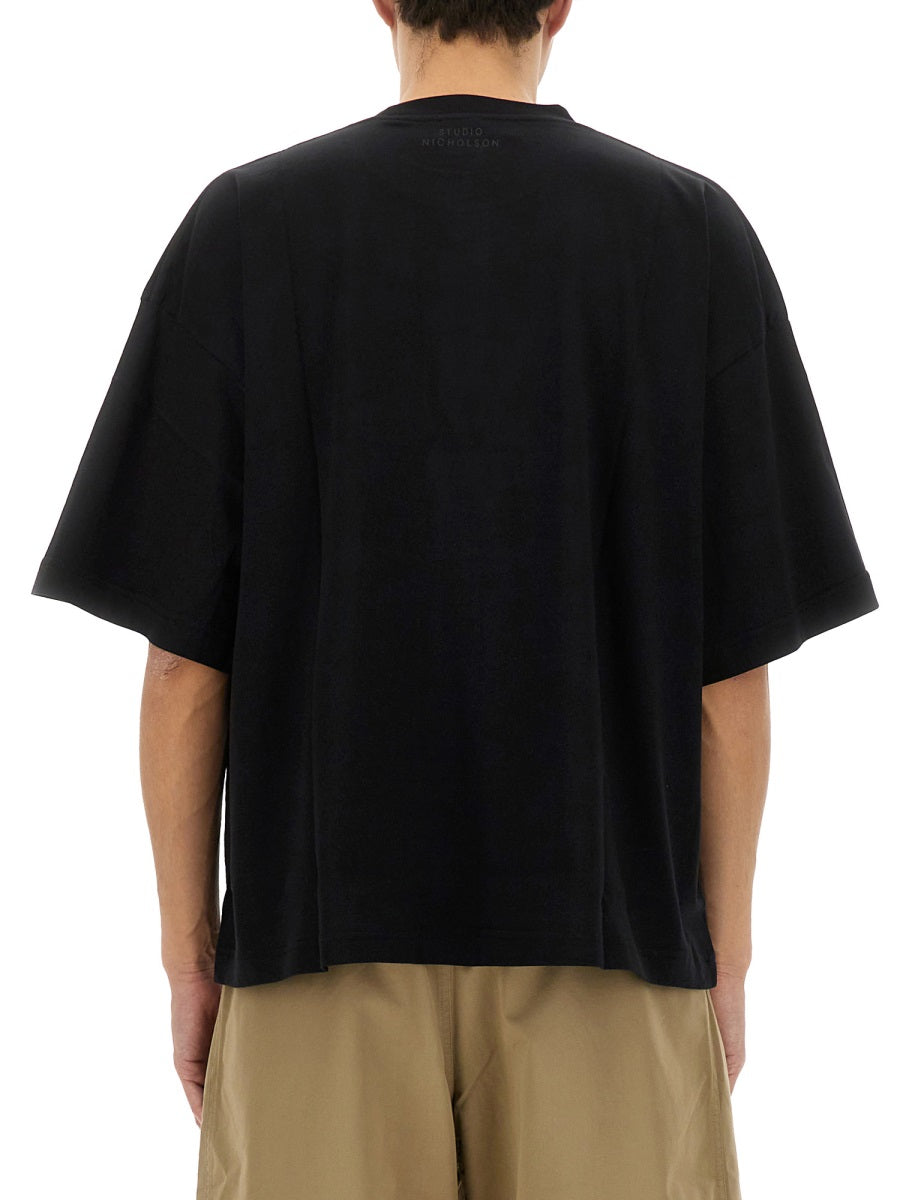 Studio Nicholson T shirt - Nero | Wanan Luxury