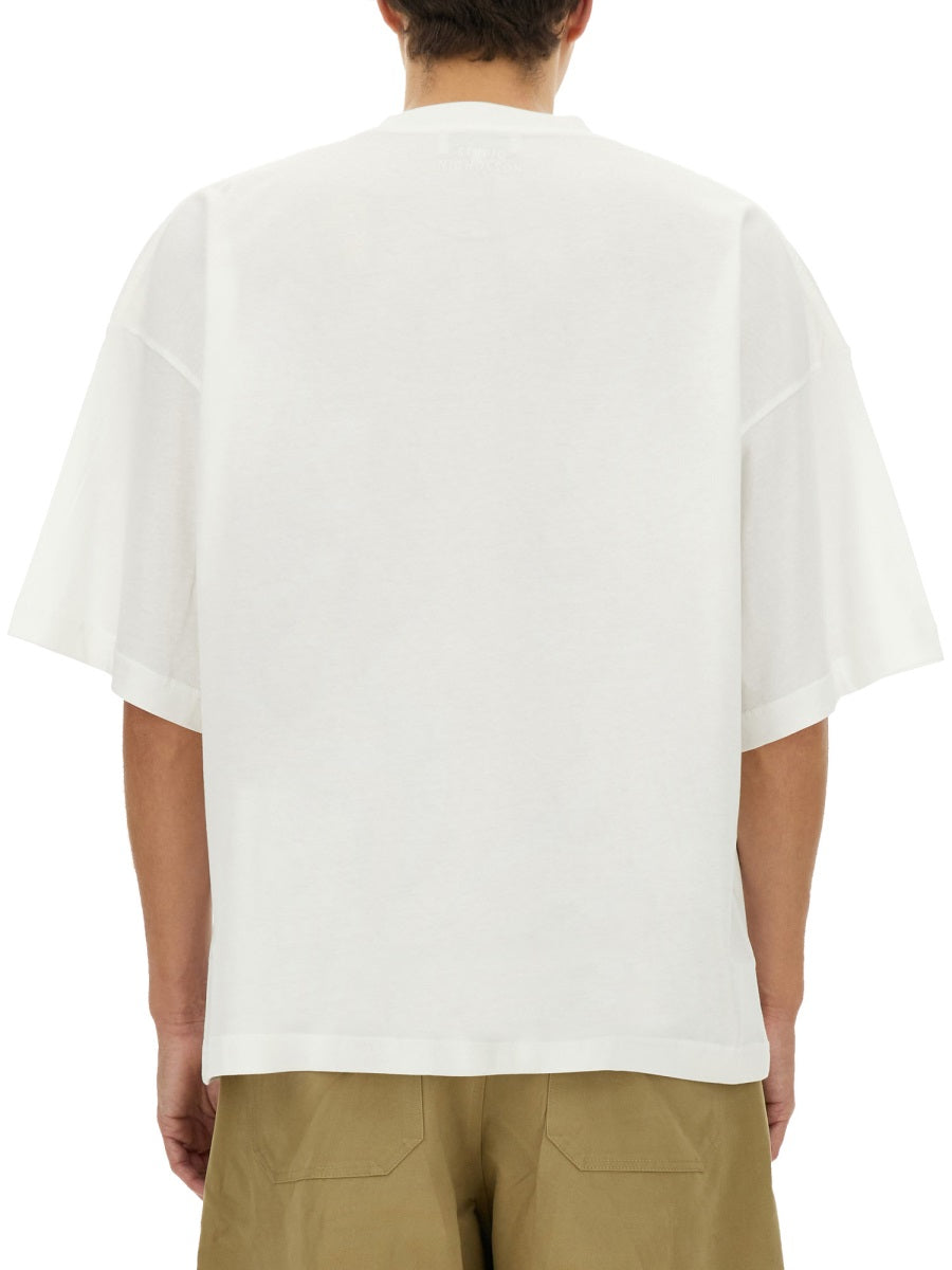 Studio Nicholson T shirt - Bianco | Wanan Luxury