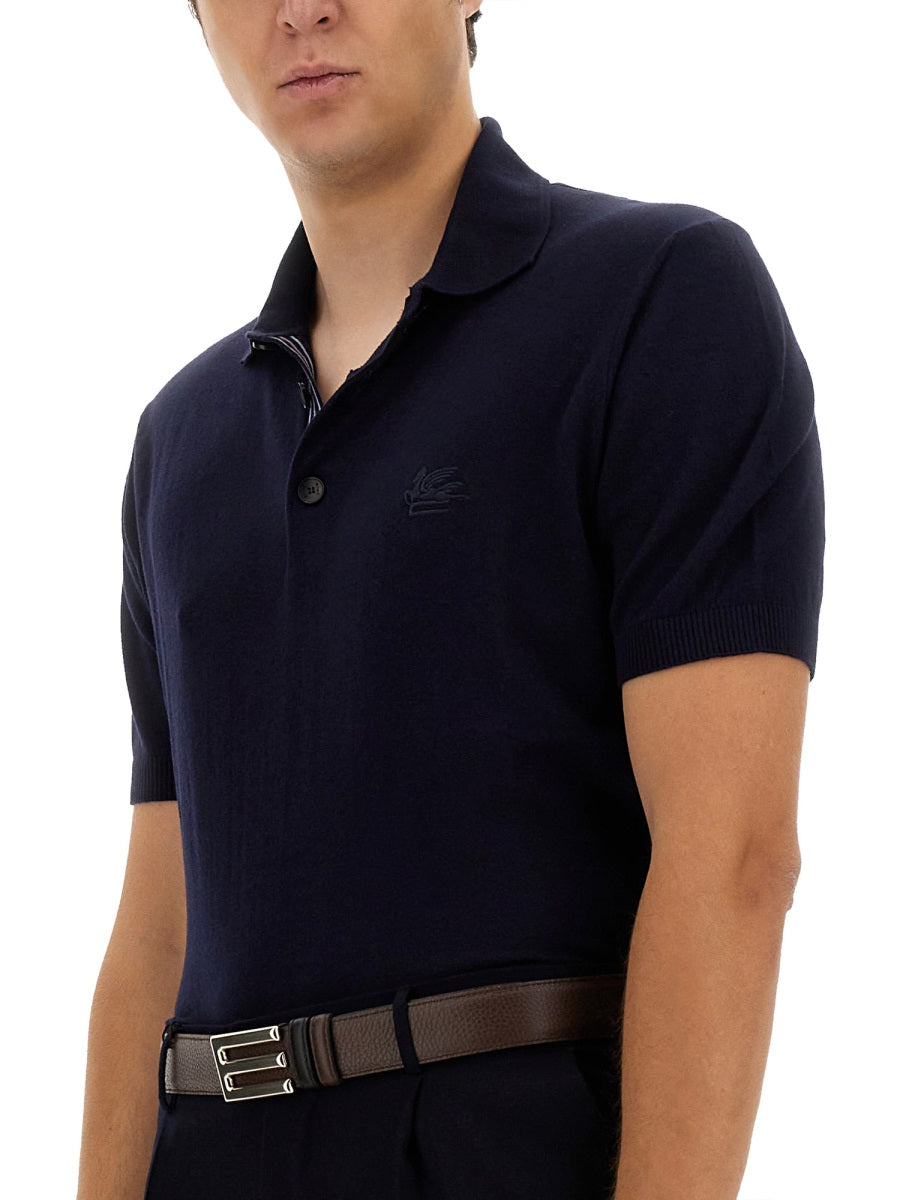 Etro Polo - Blu | Wanan Luxury